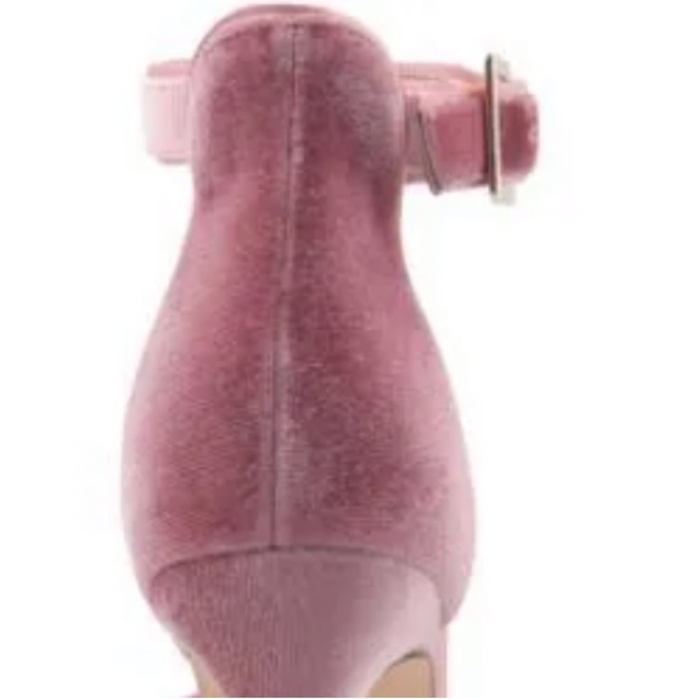 Nina Velvet Heeled Sanals - Picture 12 of 12